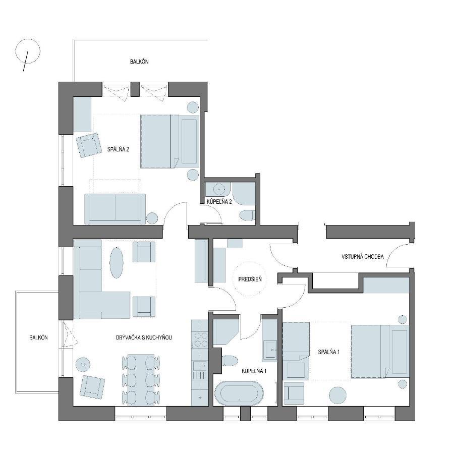 Bellevue Apartments Vila Vlasta Stary Smokovec Vysoke Tatry Exterior photo